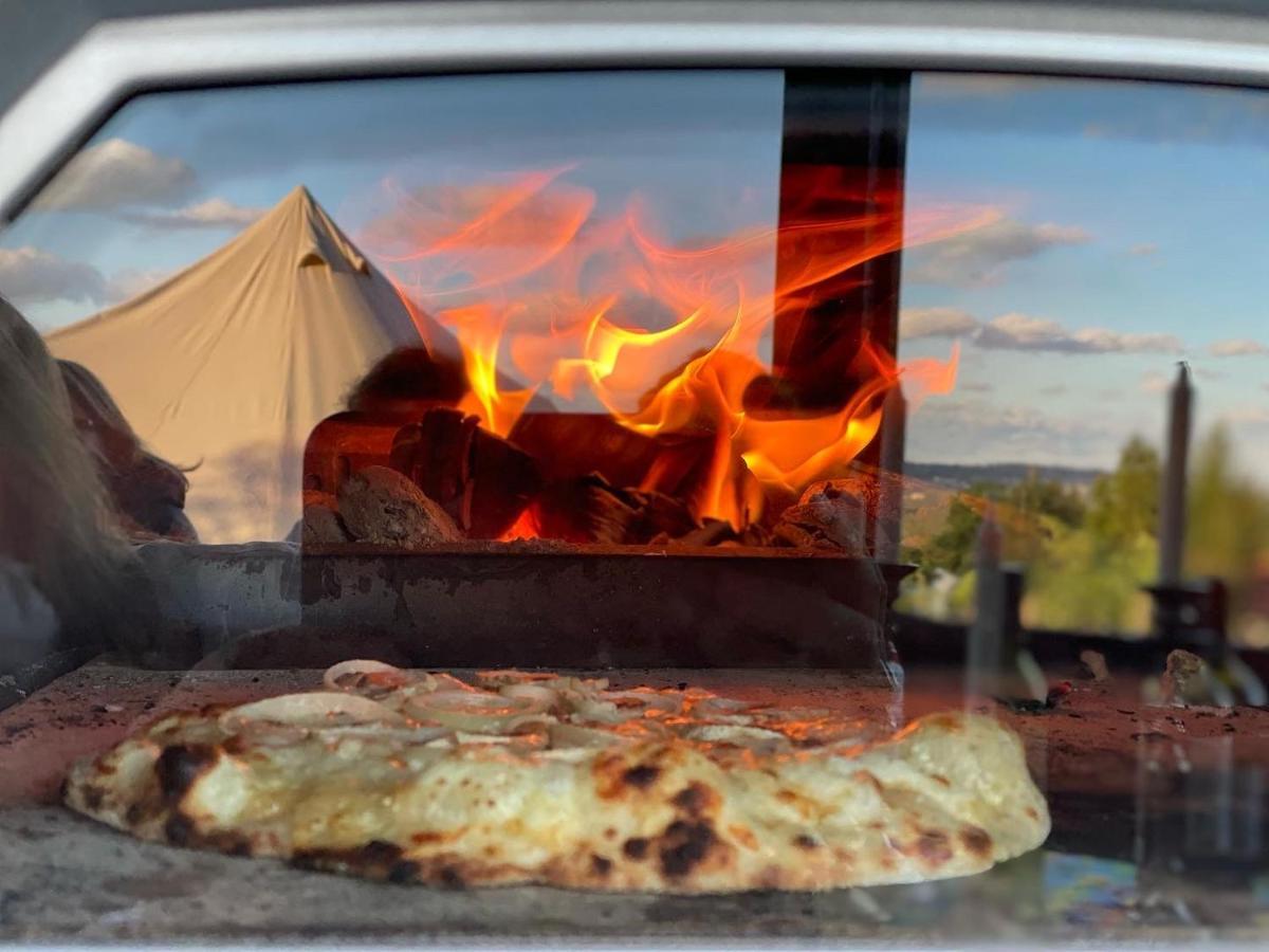 Vaettervy Glamping Hotell Habo Eksteriør bilde