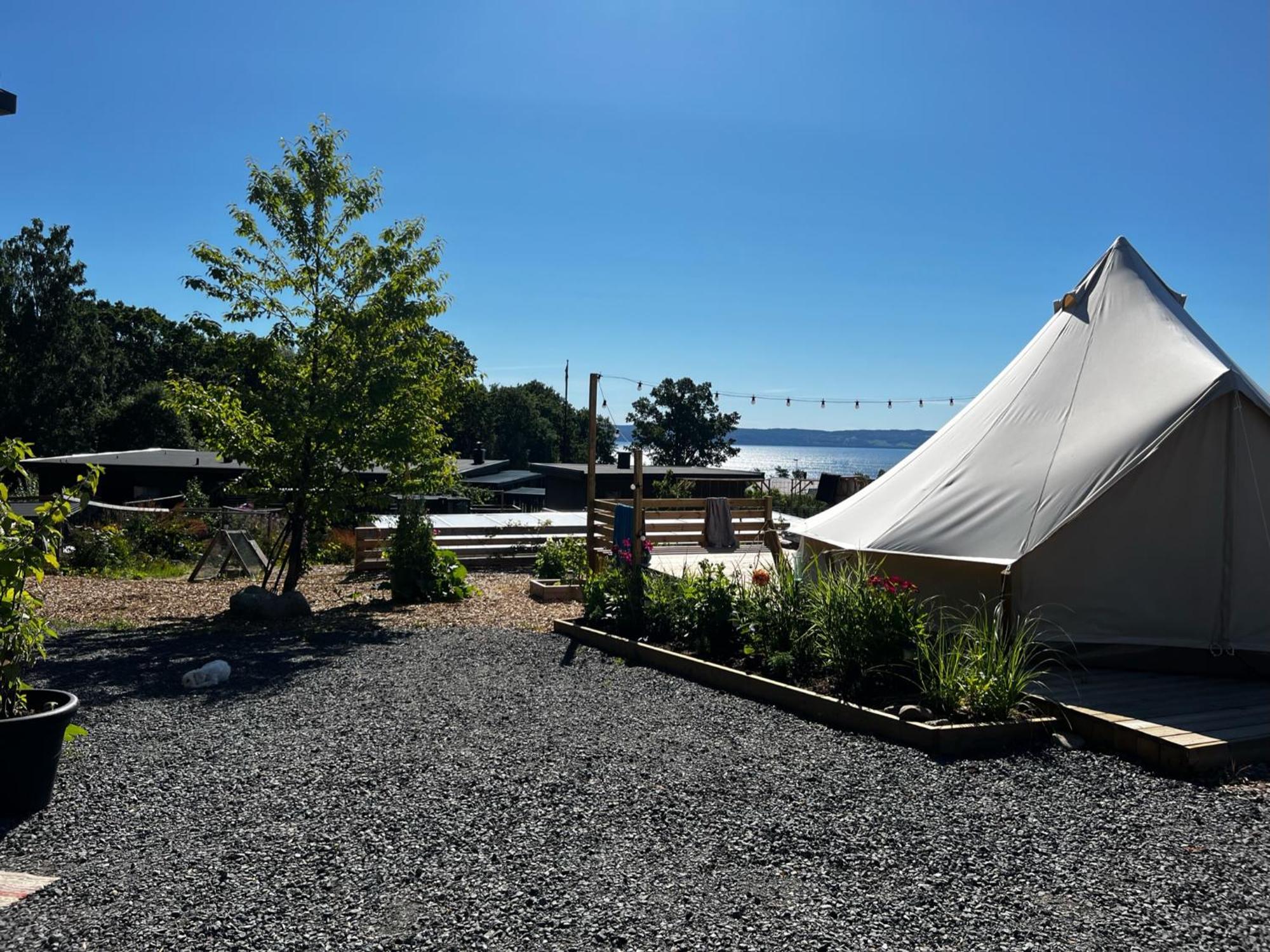 Vaettervy Glamping Hotell Habo Eksteriør bilde