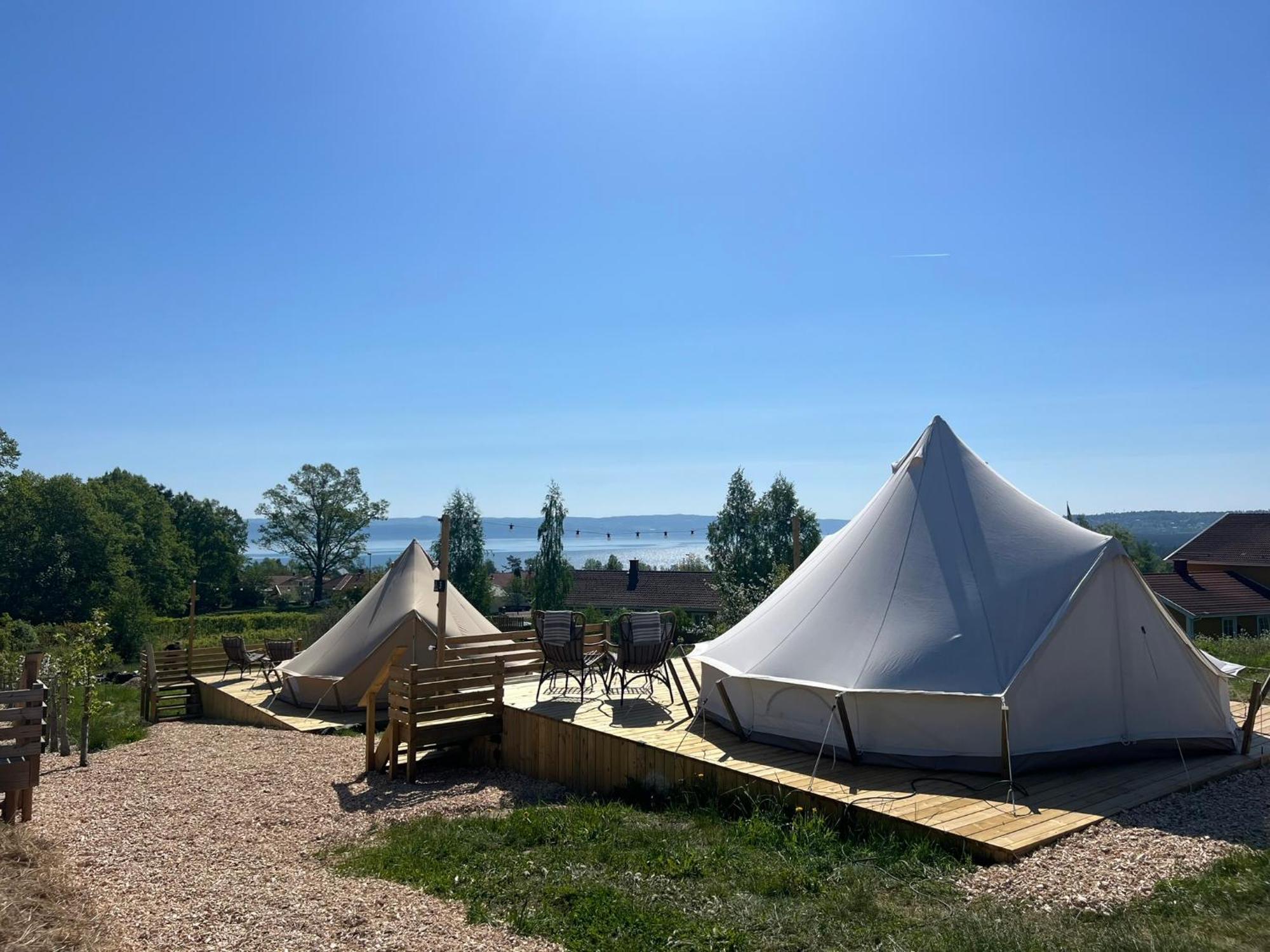 Vaettervy Glamping Hotell Habo Eksteriør bilde